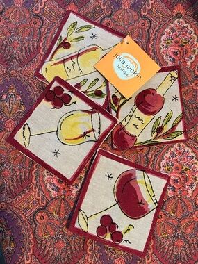 Julia Junkin Cotton Coasters